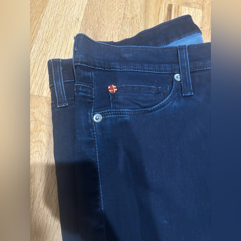 Hudson Womens Skinny Stretch Blue Jeans, Size: 29 - Picture 8 of 13
